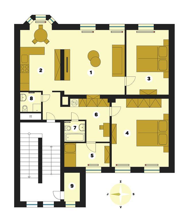 Jizera Apartments Jiraskova Яблонец-над-Нисоу Экстерьер фото